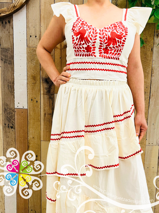 Espiguilla Set- Women Top and Skirt Set