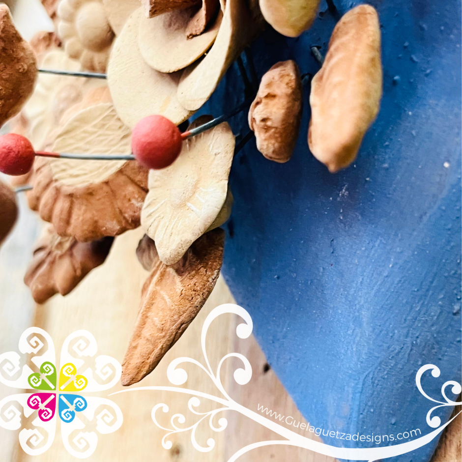 Corazon Alitas Home Decor - Barro Metepec