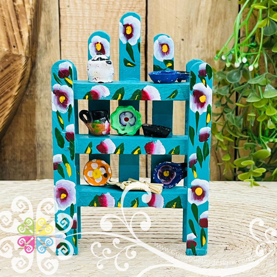 Mini Trastero Cocinita - Mexican Wall Decor