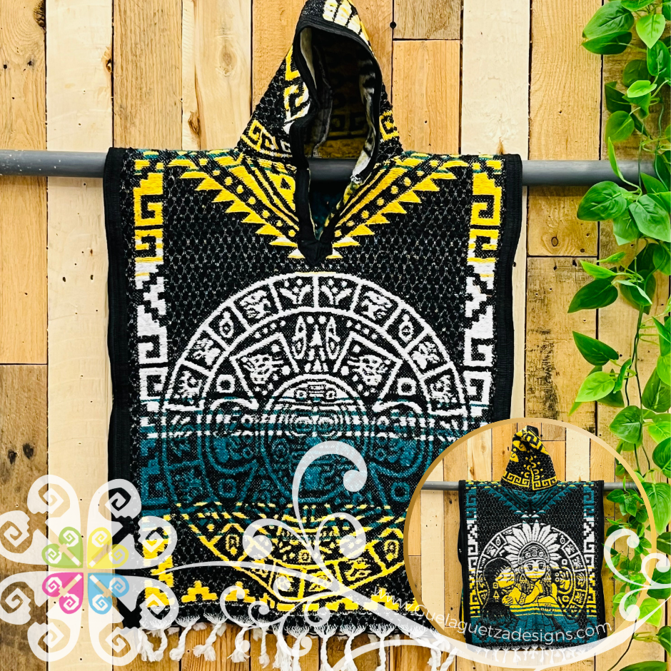 Small Gaban de Niño - Kids Gaban - Poncho with Hoodie
