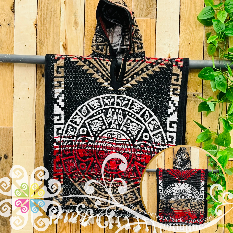 Small Gaban de Niño - Kids Gaban - Poncho with Hoodie