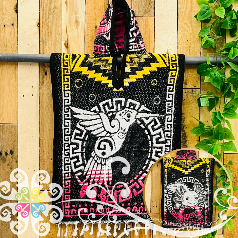 Small Gaban de Niño - Kids Gaban - Poncho with Hoodie