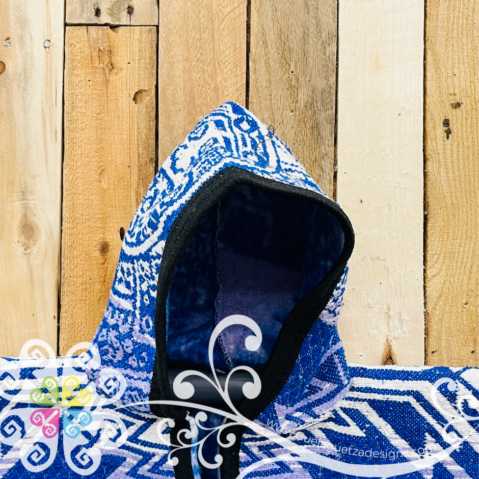 Large Gaban de Niño - Kids Gaban - Poncho with Hoodie