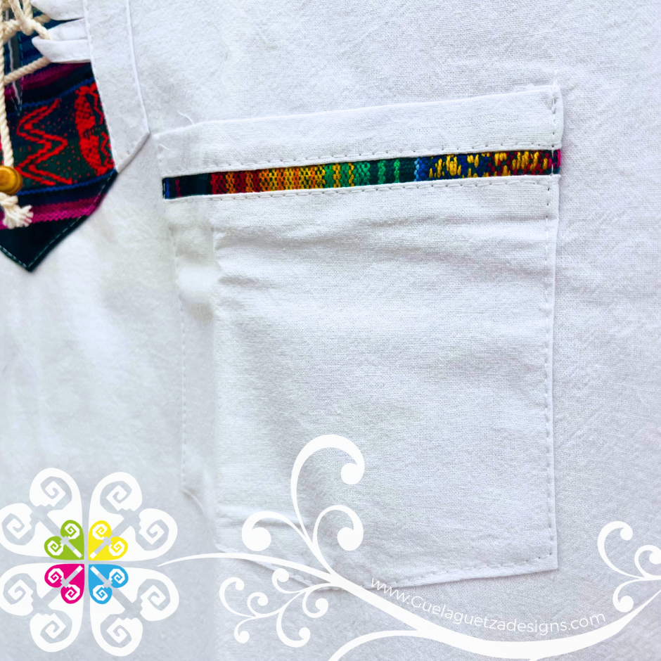 White Coralillo Jareta Shirt - Men Shirt
