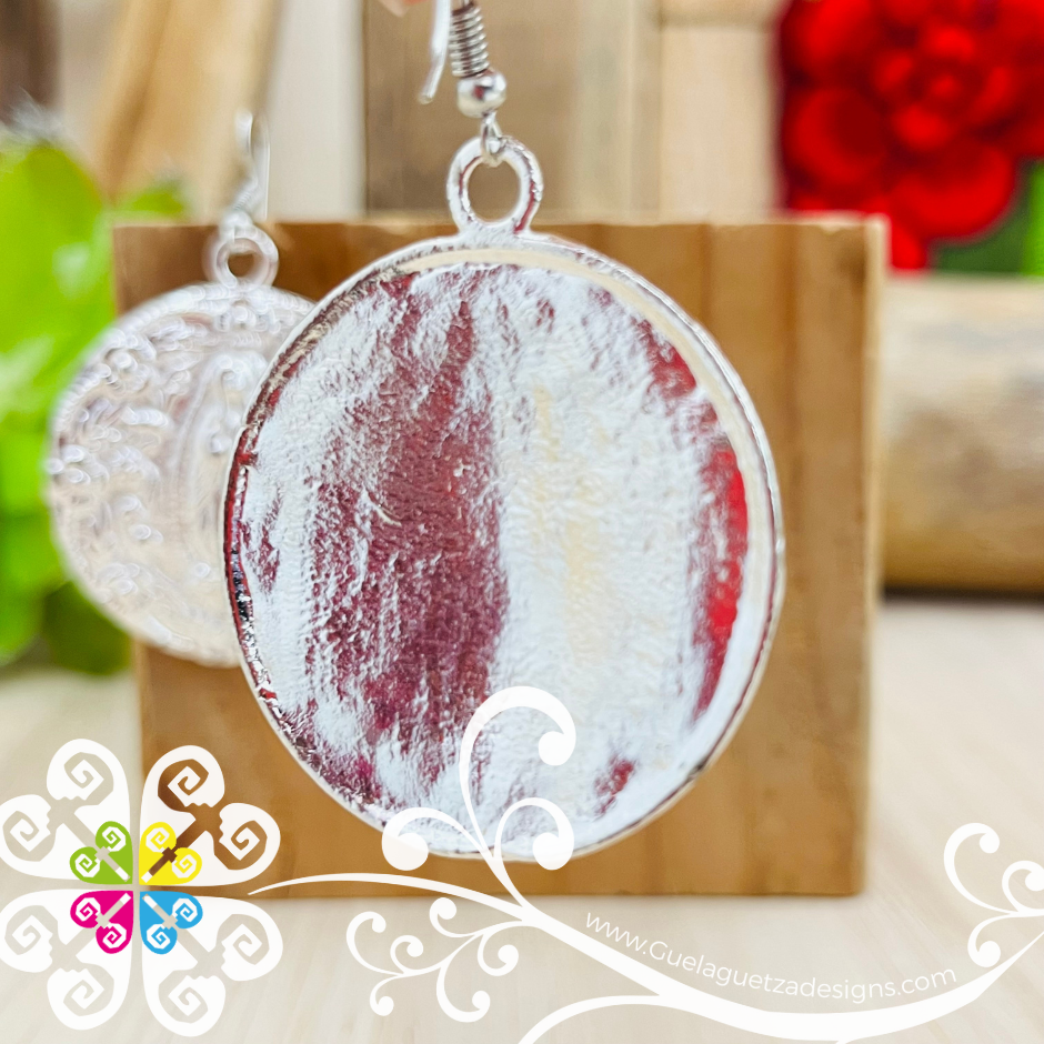 Silver Milagro Earrings  - Aretes Milagro Artesanal