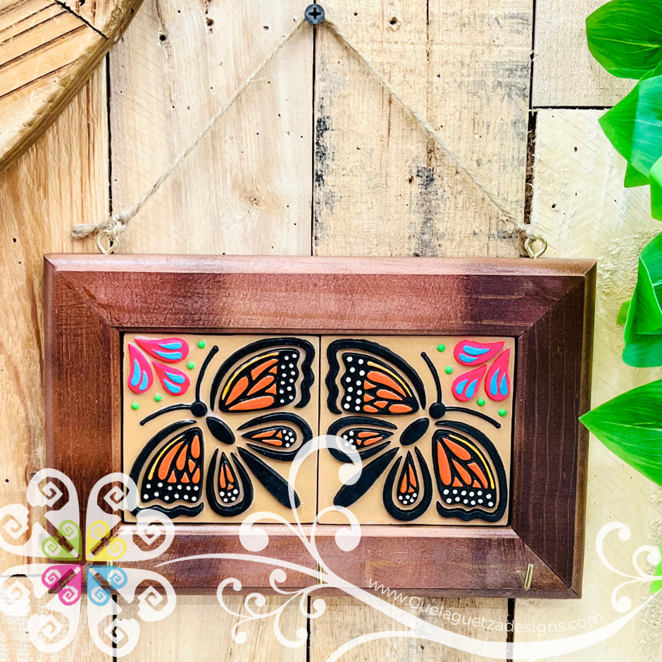 Monachas Wood Keyholder - Mexican Keyholder