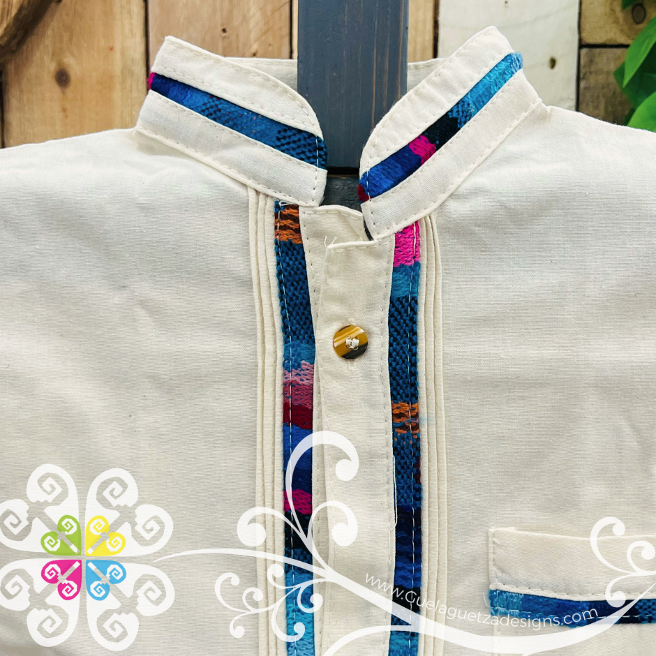 Beige Coralillo Boy Shirt - Camisas de Niño