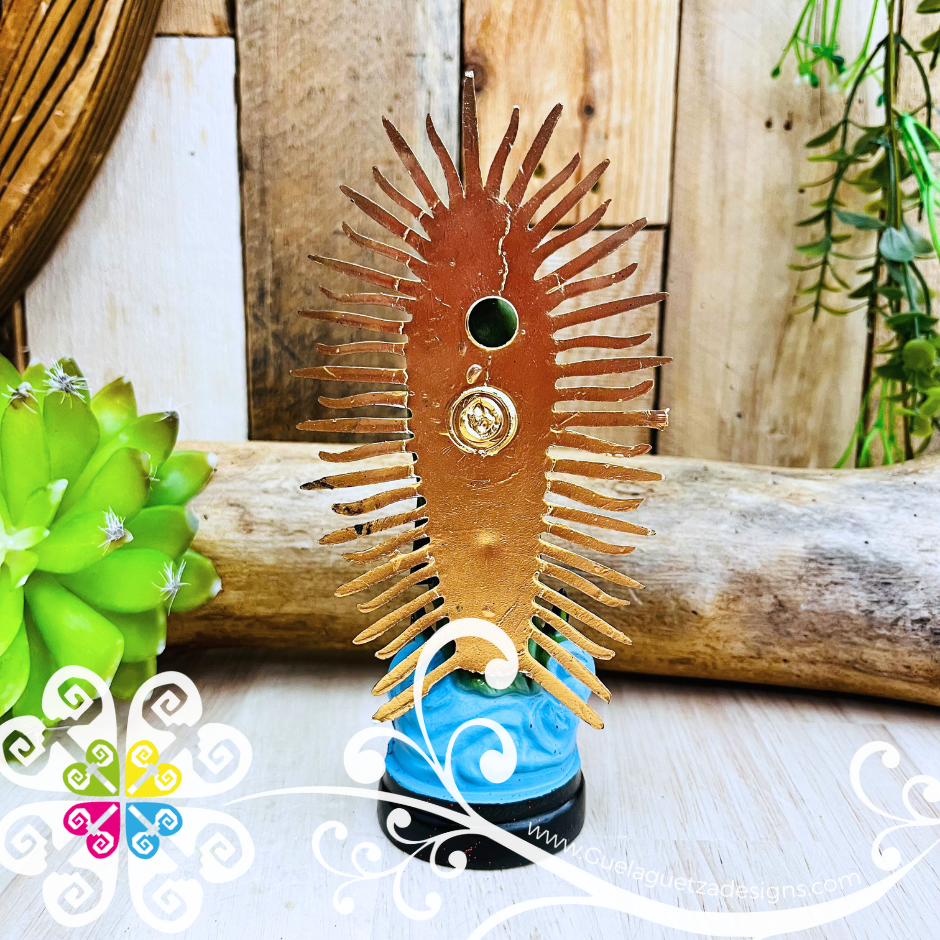 Mini Virgen de Guadalupe Statue - Home Decor