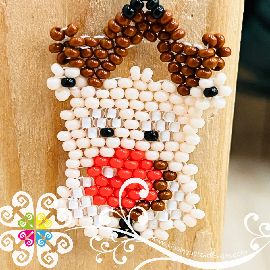 Reindeer - Christmas Beaded Earrings