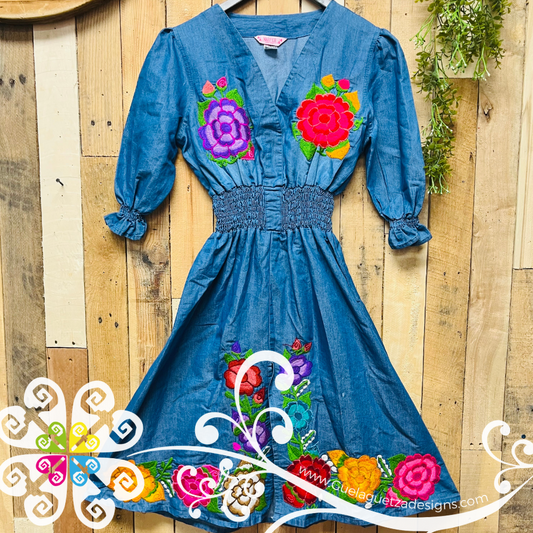 Valeria Chiapas Dress - Women Embroidered Dress