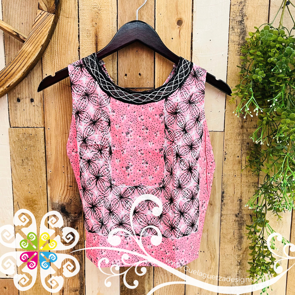 Medium Cadenilla Tehuana Fabi Top - Double Embroider