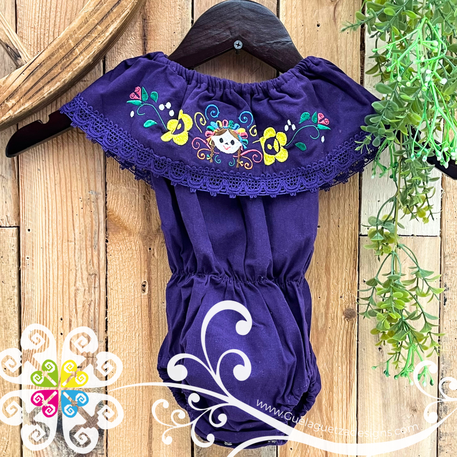 Purple Traviesa Campesino One Piece - Children Clothing