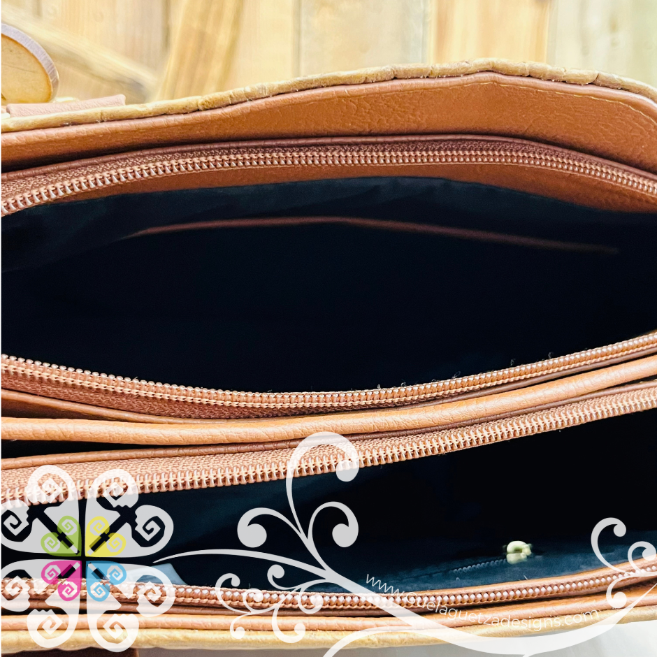 Melina Leather Purse - Bolsa de piel