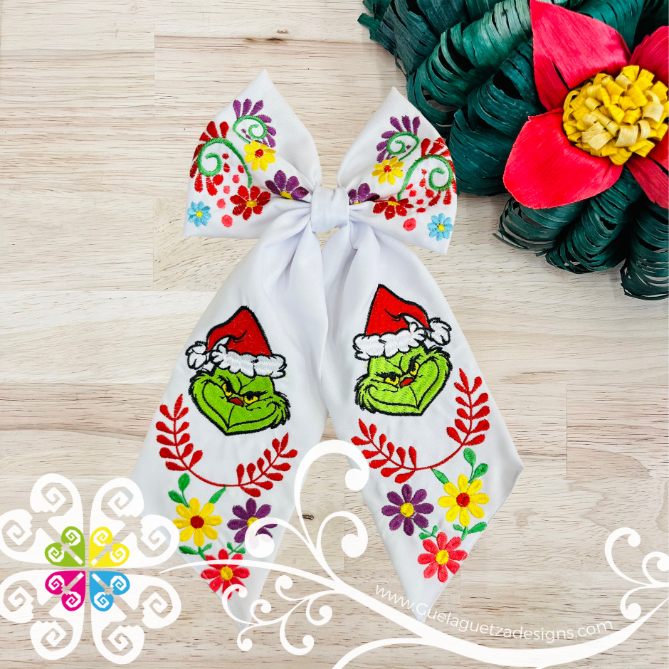 El Grinchy Hair Bow - Hair Accessories