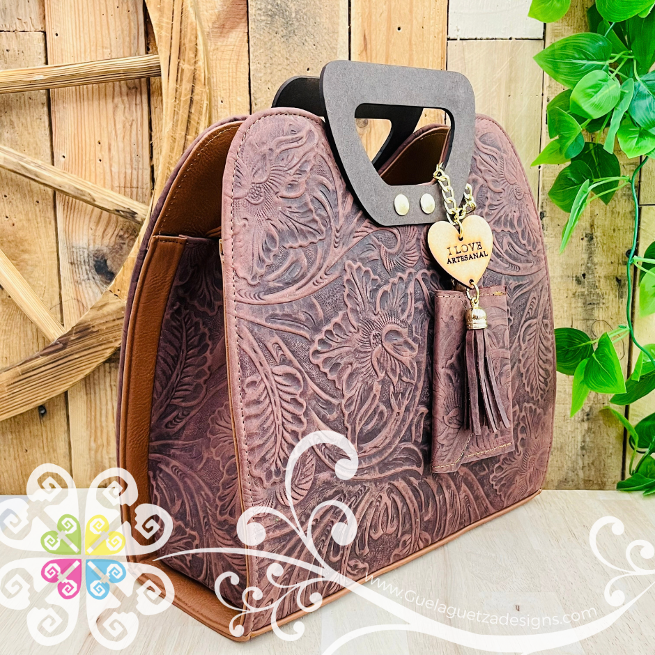 Erika Leather Purse - Bolsa de piel