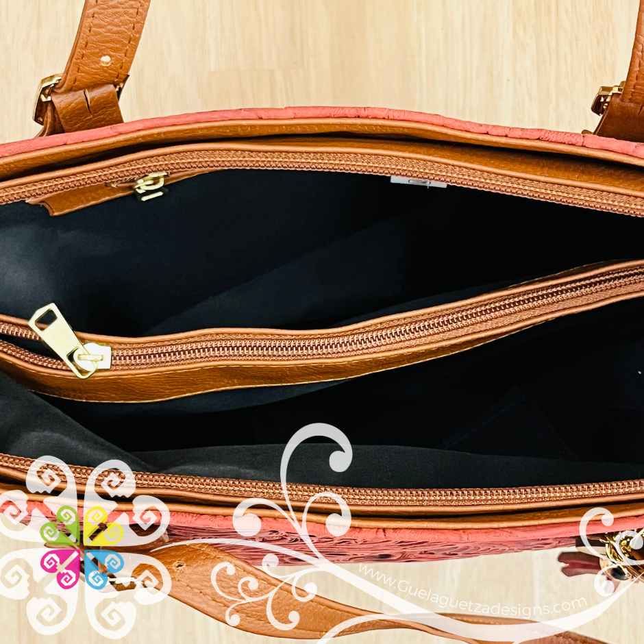 Lupita Leather Purse - Bolsa de piel
