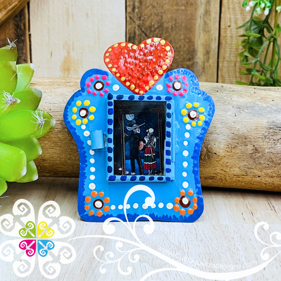 Small Catrina Nicho Frame - Hojalata San Miguel Collection