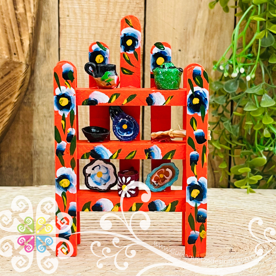 Mini Trastero Cocinita - Mexican Wall Decor