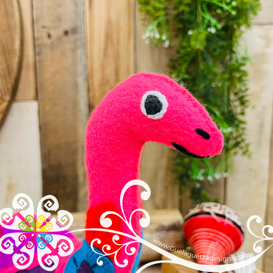 Embroidered Brachiosaurus - Chiapas Stuffed Animal