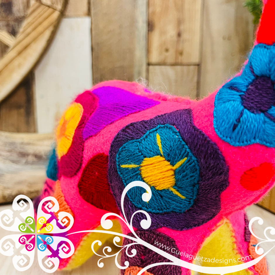 Embroidered Brachiosaurus - Chiapas Stuffed Animal