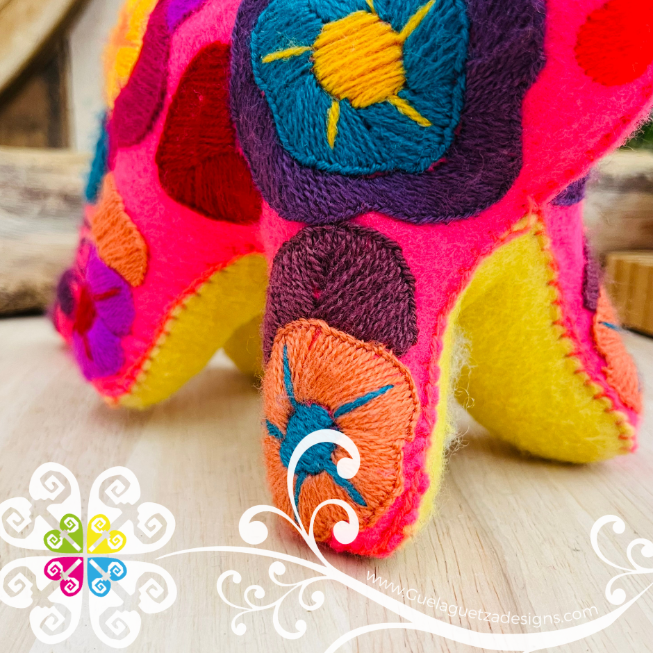 Embroidered Brachiosaurus - Chiapas Stuffed Animal