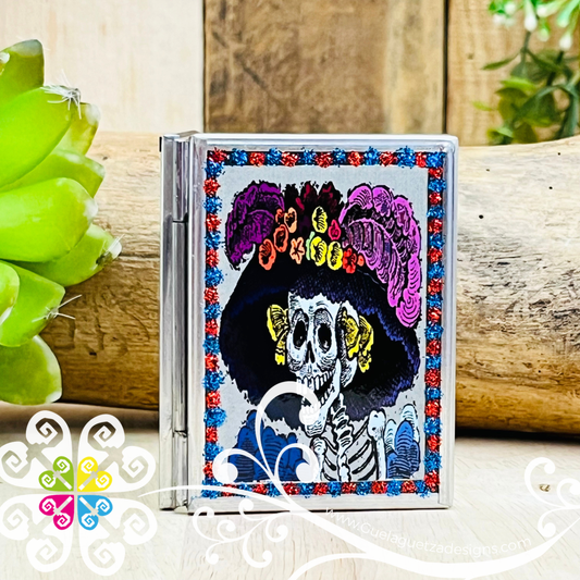 Day of the Dead Pocket Mirror - Hojalata San Miguel Collection