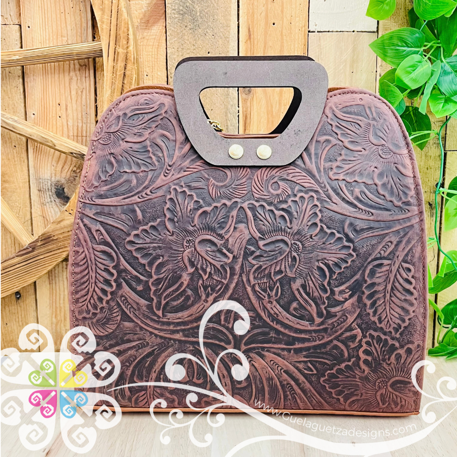 Erika Leather Purse - Bolsa de piel