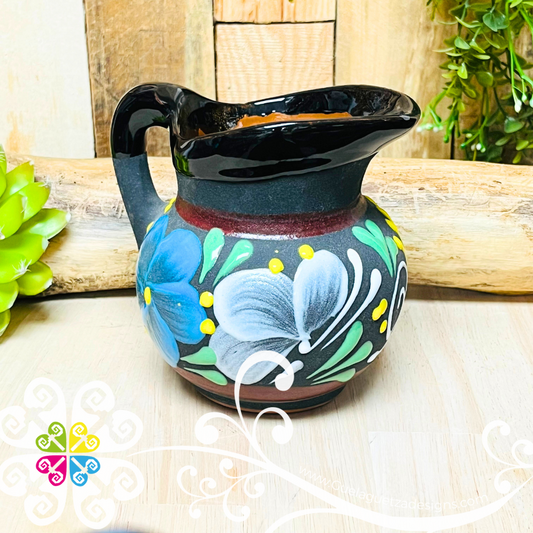 Small Black Clay Pitcher - Jarro