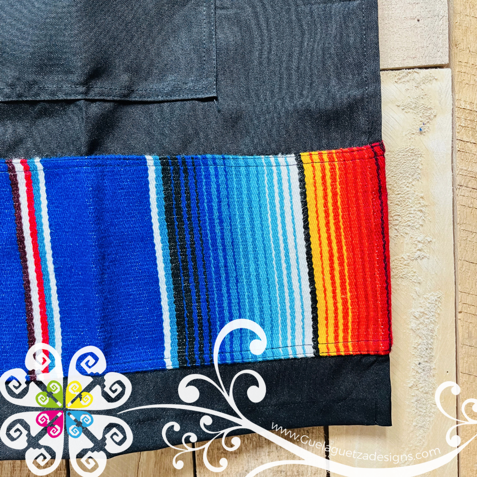 Small Multicolor Otomi Table Runner - Camino de Tenango