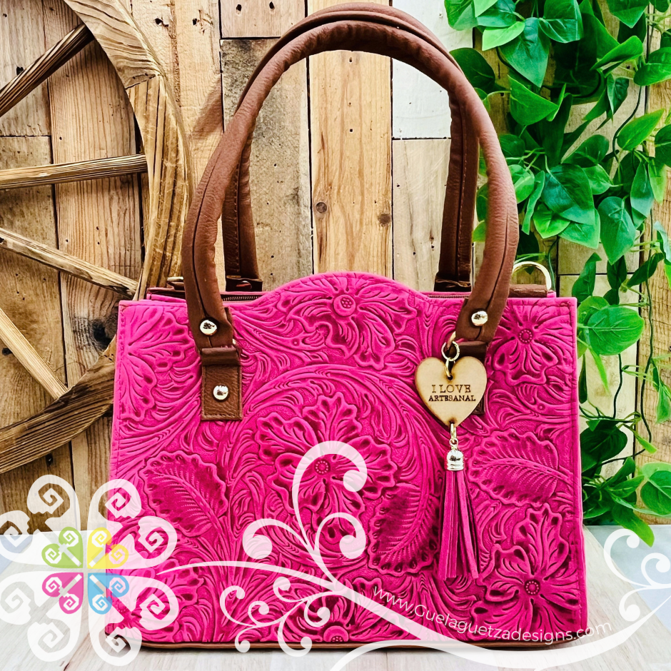Melina Leather Purse - Bolsa de piel