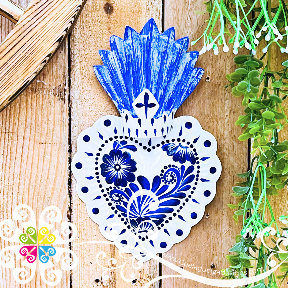 Medium Corazon Milagro - Hojalata San Miguel Collection