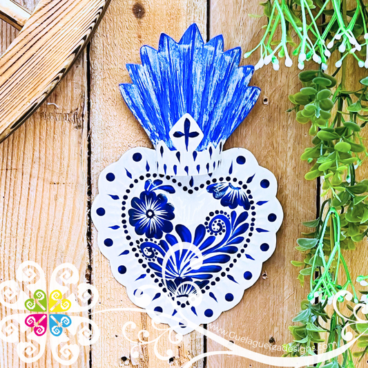 Medium Corazon Milagro - Hojalata San Miguel Collection