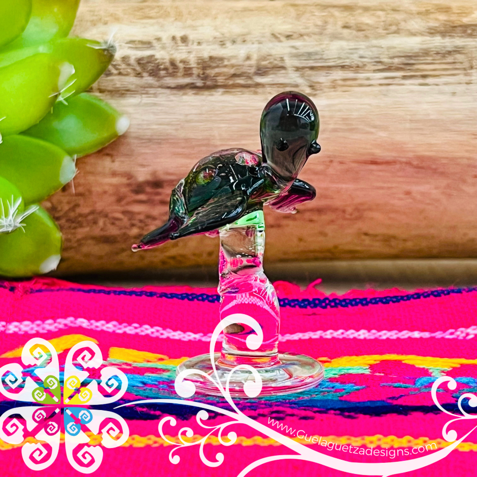 Mini Glass Turtle - Vidrio Soplado Trinkets