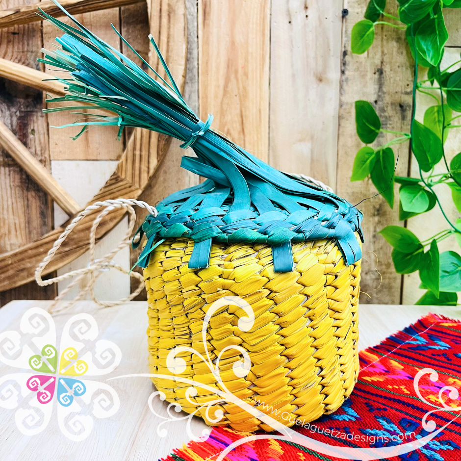 Piña Palm Bag - Bolsa de Palma Artesanal