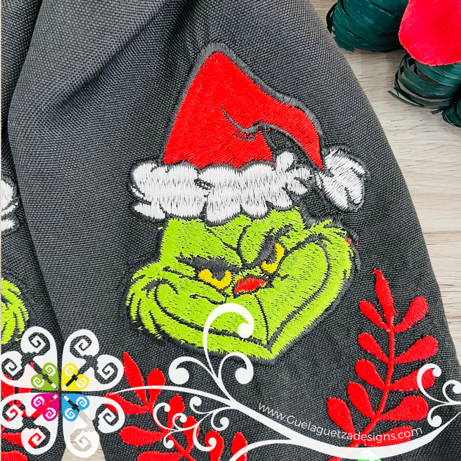 El Grinchy Hair Bow - Hair Accessories