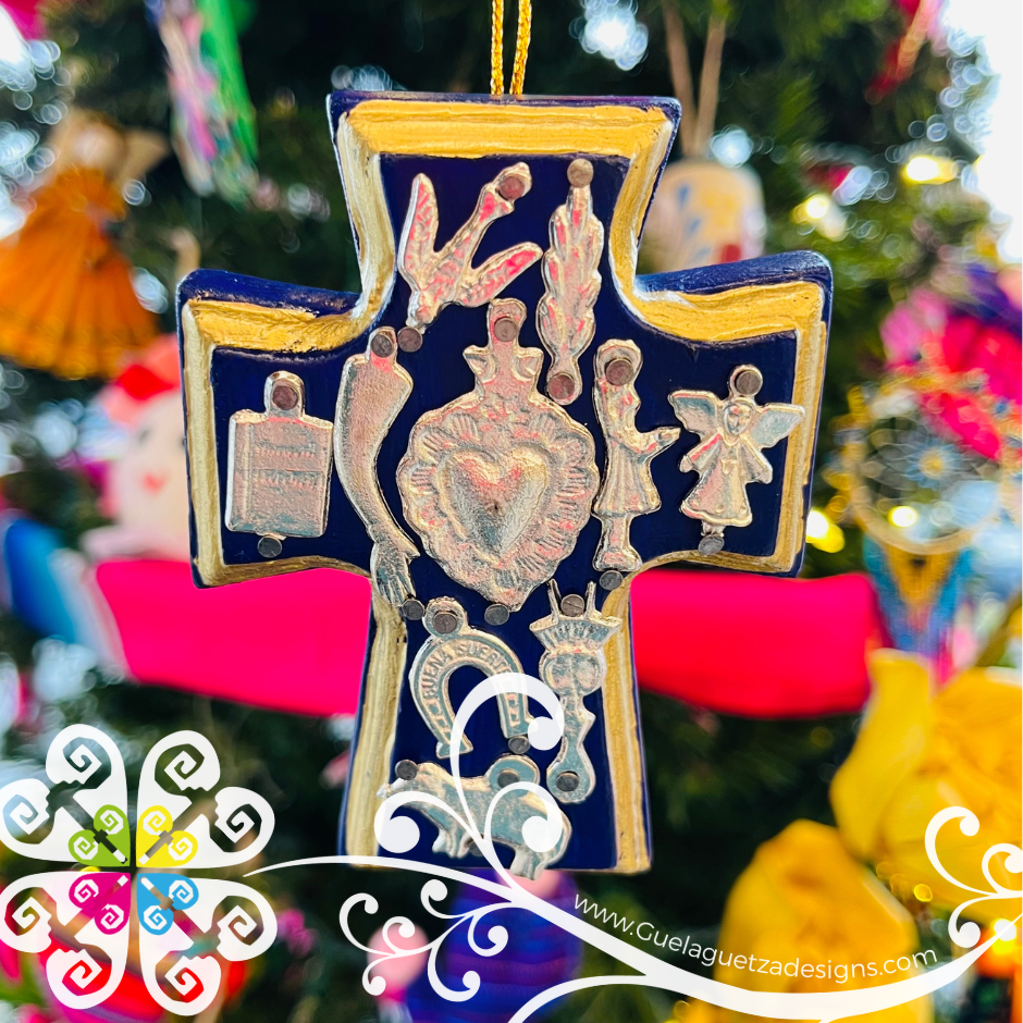 Mini Cruz De Milagros - Christmas Ornament