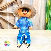 Mini Mexican Otomi Male Doll - Sencillo