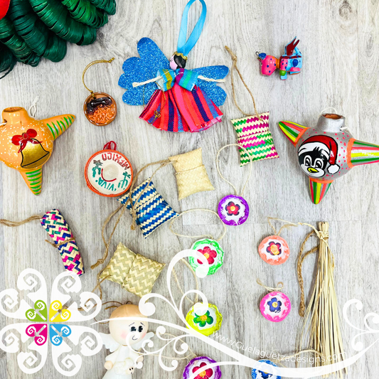 20 pcs - Handmade Mexican Ornament Box - FREE SHIPPING