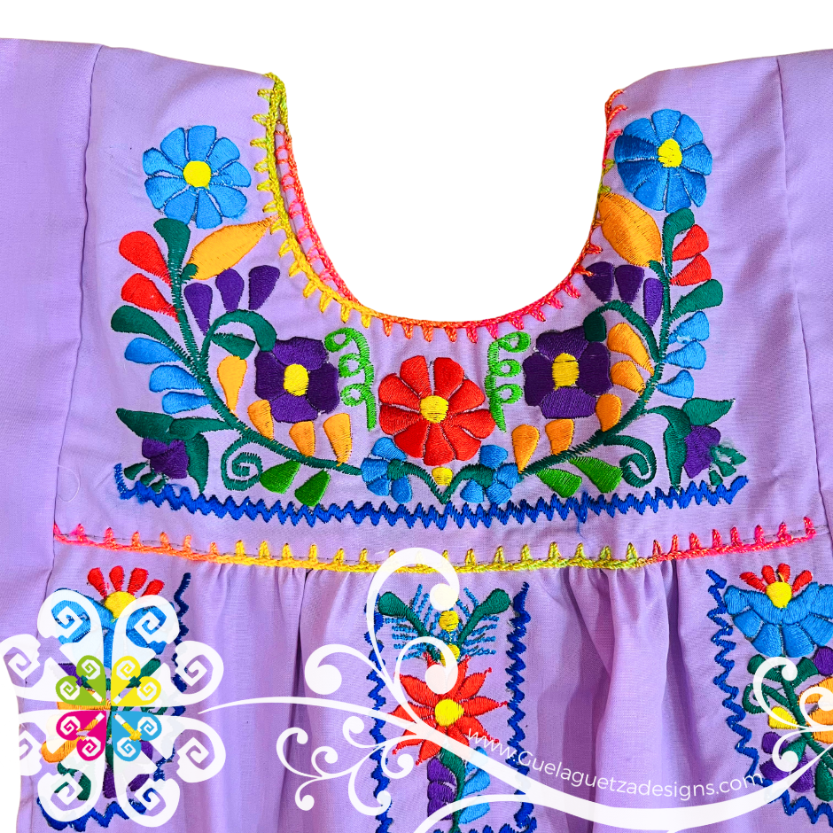 Vestido Tehuacan Nina / Tehuacan Children Dress