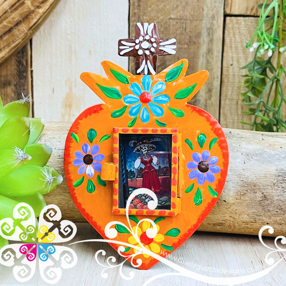 Small Catrina Nicho Frame - Hojalata San Miguel Collection