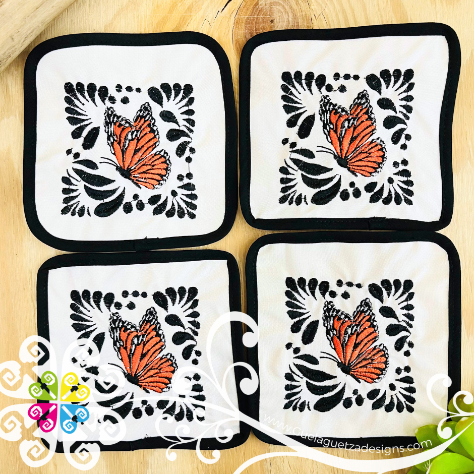 Mariposa Fabric Coaster - Set of 4 Coaster