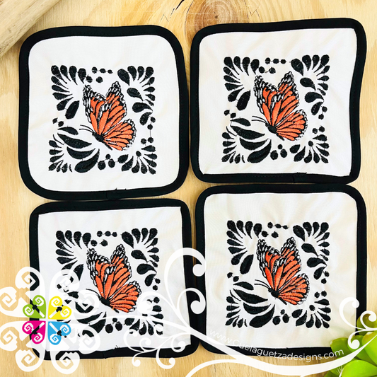 Mariposa Fabric Coaster - Set of 4 Coaster