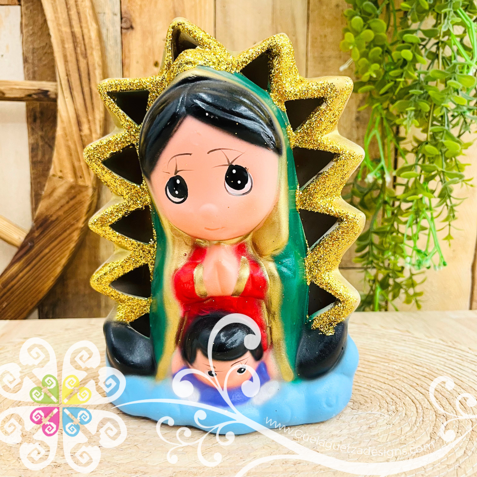 Small Animated Virgen de Guadalupe - Lamp