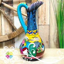 Hand Painted Pitcher - Guerrero Clay