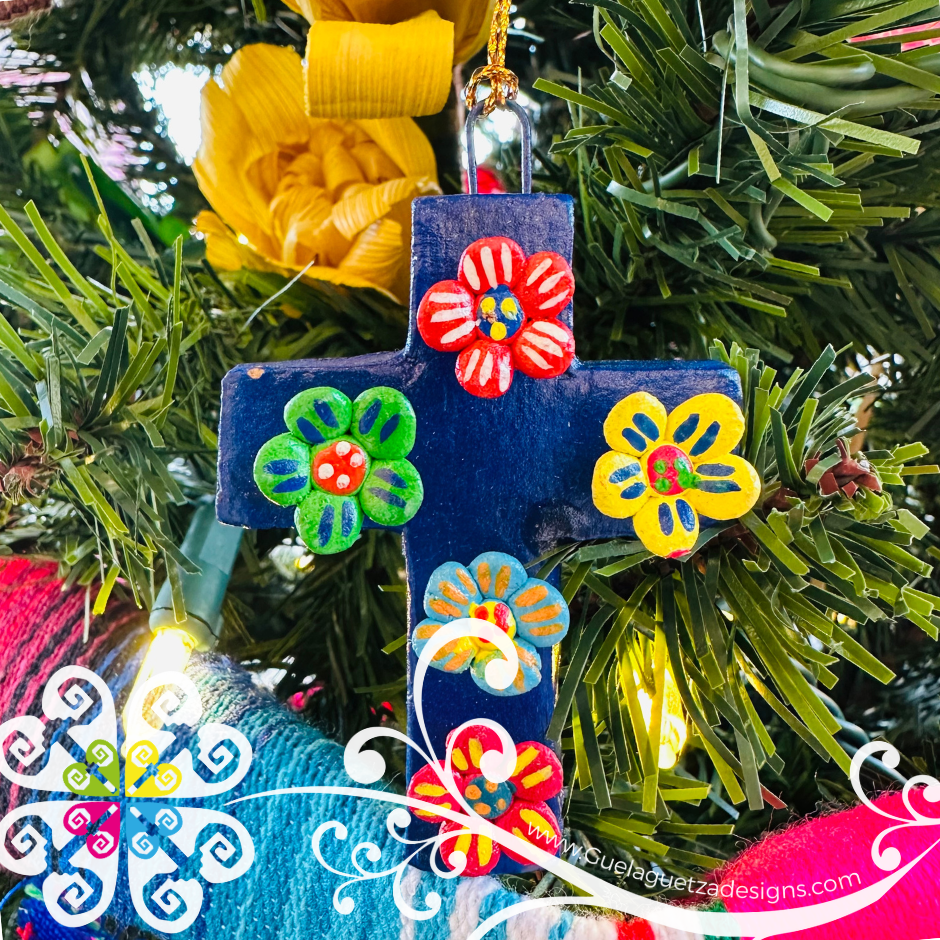 Mini Cruz Arbol de la Vida - Christmas Ornament