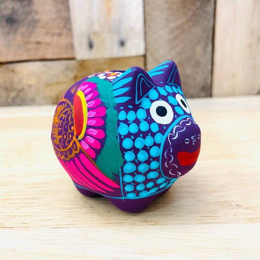 Small Piggy Bank - Hand Painted Porki