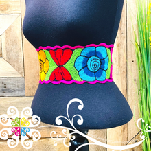 Multicolor Chiapas Embroider Belt - Women Belt