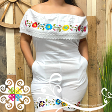 Campesina Embroider Romper - Women Clothing