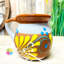 Decorated Clay Mugs - Jarrito