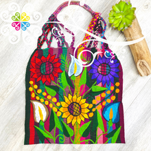 Floral Bouquet Tote Bag - Hand Embroider Bag